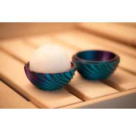 Szauna jéggolyó készítő benzinkék színben