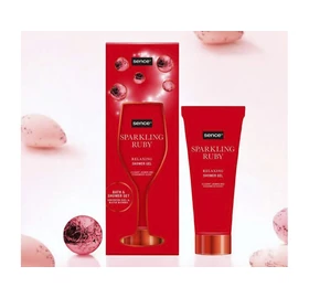 RED VELVET – 2 részes VÖRÖS BÁRSONY luxus fürdőszett