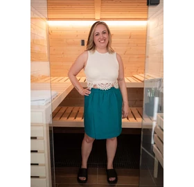 Szauna szoknya, benzinkék