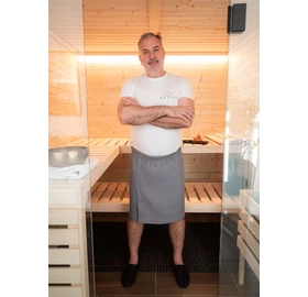 Szauna szoknya, sötét szürke