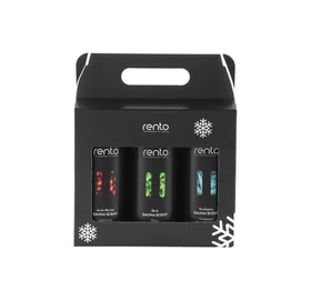 RENTO szauna ajándék szett, 3x400ml (eukaliptusz, nyír és sarkvidéki bogyó)