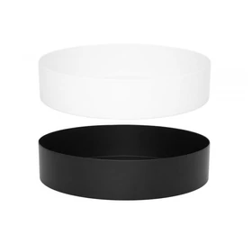 Verso dekor tálca illatosítókhoz, matt fekete alumínium