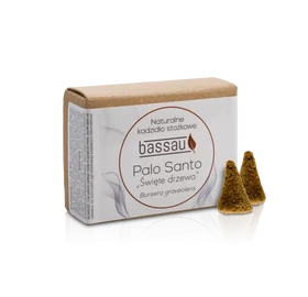 BASSAU Prémium minőségű természetes Palo Santo fa füstölőkúpok