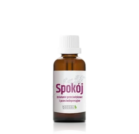 BASSAU szauna illóolaj „SPOKÓJ – Nyugalom”, természetes illóolaj keverék szorongás csökkentésére és hangulatjavításra, 15 ml