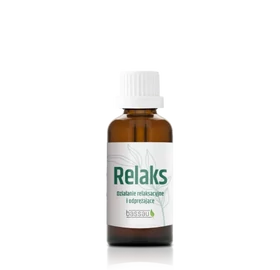 BASSAU szauna illóolaj „RELAKS – Pihenés”, természetes illóolaj keverék a relaxációért és stresszoldásért, 15 ml