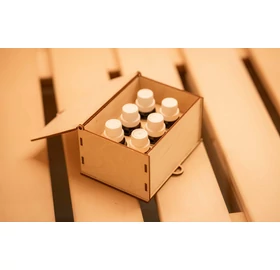 Bassau Illattároló Doboz esszenciális szauna illóolajokkal (15ml) 6 illattal