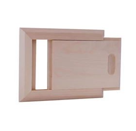 HARVIA szauna szellőzőajtó natúr nyárfából