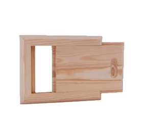 HARVIA szauna szellőzőajtó fenyőfából