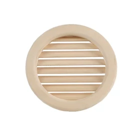 Kerek szellőzőrács fából