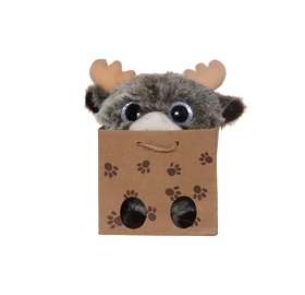 Plüss rénszarvas a szaunázás őshazájából, Finnországból