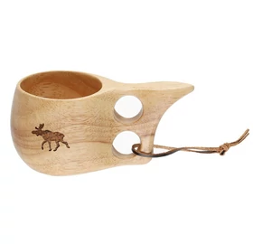 Kaucsukfa pohár rénszarvassal a szaunázás őshazájából, Finnországból 1dl