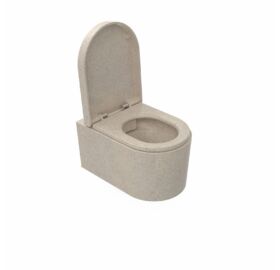 WOODIO Toilette "Block", falra szerelhető, "Core" kollekció