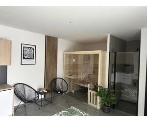 HARVIA Finnszauna Alaska View, 208 x 206 cm