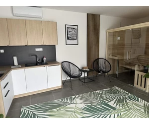 HARVIA Finnszauna Alaska View, 208 x 206 cm