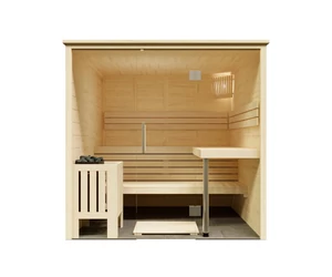 HARVIA Finnszauna Alaska View, 208 x 206 cm