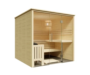 HARVIA Finnszauna Alaska View, 208 x 206 cm