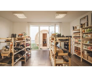 HARVIA Kuusi hordószauna 240 cm, teli hátfalas