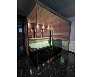 SAUNA KING finn+infra kombi szauna Rhodos 4-5 főre