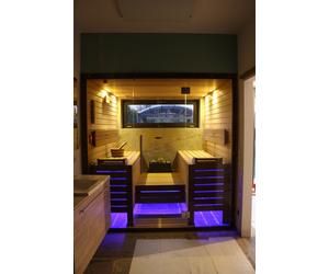 SAUNA KING finn+infra kombi szauna Rhodos 4-5 főre