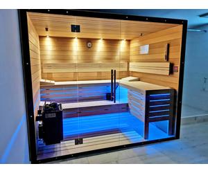 SAUNA KING finn+infra kombi szauna Mallorca 4-5 főre