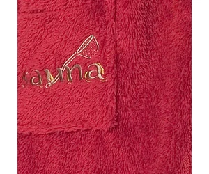 FINNSA Női szauna-kilt "Teddy-plüss", Fehér