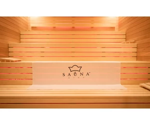 Szaunalepedő  fehér vászon, 100x150 cm, 140 g/m²