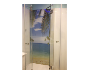 SAUNA KING Üveg zuhanykabin (90x120cm MA: 200cm) - 4 üvegszín választható