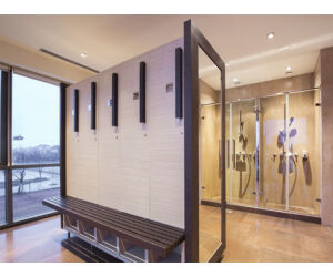 SAUNA KING Üveg zuhanykabin (100x100cm MA: 200cm) - 4 üvegszín választható