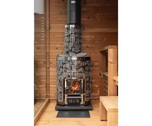 HARVIA KERTI SZAUNA KIRAMI FINVISION - HARVIA Cilindro 16 fatüzelésű szaunakályhával