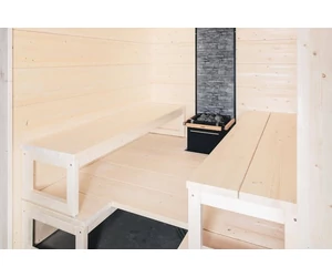 HARVIA Solide Grand luxus finnszauna, 209x214 cm