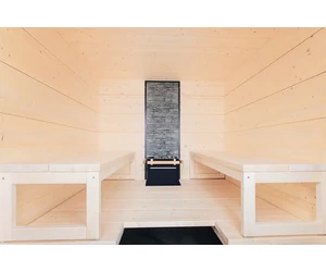 HARVIA Solide Grand luxus finnszauna, 209x214 cm