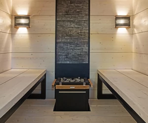 HARVIA Solide Grand luxus finnszauna, 209x214 cm