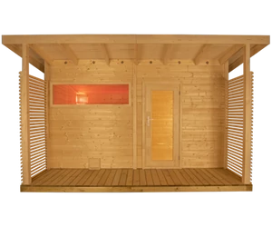 HARVIA kerti szauna Scala Large, 459 x 313 x 272cm