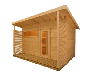 HARVIA kerti szauna Scala Large, 459 x 313 x 272cm