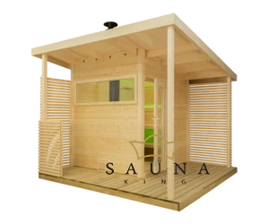 HARVIA kerti szauna Scala Medium, 344 x 313 x 272cm