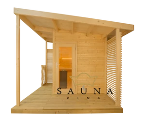 HARVIA kerti szauna Scala Medium, 344 x 313 x 272cm