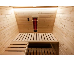 HARVIA Family Small finn- és infraszauna 166x159cm
