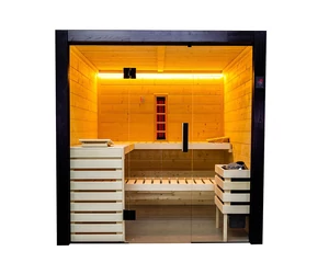 HARVIA Family Large finn- és infraszauna 196x189cm