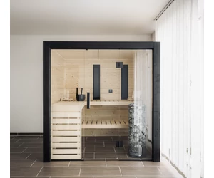 HARVIA Family Medium Prémium, finn- és infraszauna, 196x159cm