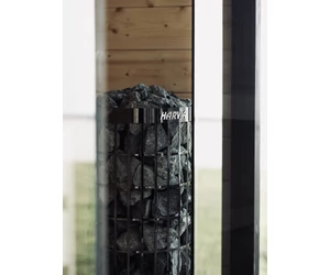 HARVIA Family Medium Prémium, finn- és infraszauna, 196x159cm