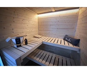 HARVIA Family Small finnszauna 166x159cm