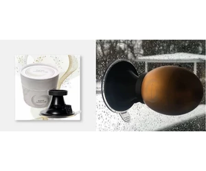 Klangei next vibrációs zenelejátszó, gyöngyház fehér, „Somnia” zenei kreációval