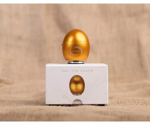 Klangei eyvo vibrációs zenelejátszó, arany, „Magnetic connection” zenei kreációval