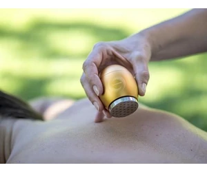 Klangei next vibrációs zenelejátszó, gyöngyház fehér, „Somnia” zenei kreációval