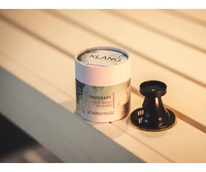 Klangei next vibrációs zenelejátszó, gyöngyház fehér, „Somnia” zenei kreációval