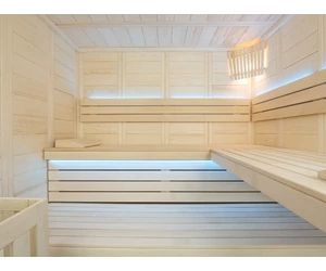 HARVIA Finnszauna Alaska View, 208 x 206 cm