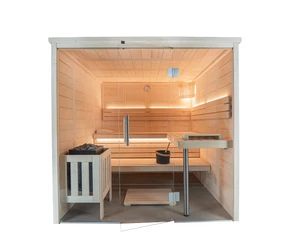 HARVIA Finnszauna Alaska View, 208 x 206 cm