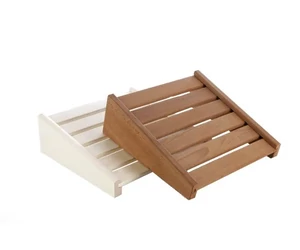 Trendi szauna fejtámla natúr fából