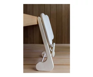 HaLu ergonómikus szauna háttámla, nyárfa