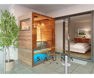 SAUNA KING Kültéri Infraszauna 2 főre
